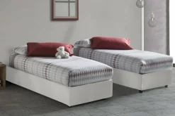 Letto singolo Ayla, adatto per materasso Cm 90x200,<Dmora Hot