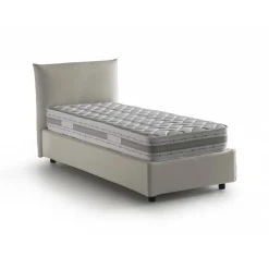 Letto singolo Azeglio, con materasso Cm 80x190 incluso,<Dmora Best