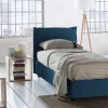 Letto singolo Azzurrino, adatto per materasso Cm 80x200,<Dmora Hot