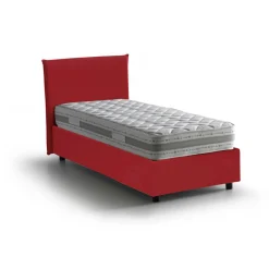 Letto singolo Boudicca, con materasso Cm 80x200 incluso,<Dmora Sale