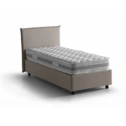 Letto singolo Boudicca, con materasso Cm 80x200 incluso,<Dmora Store