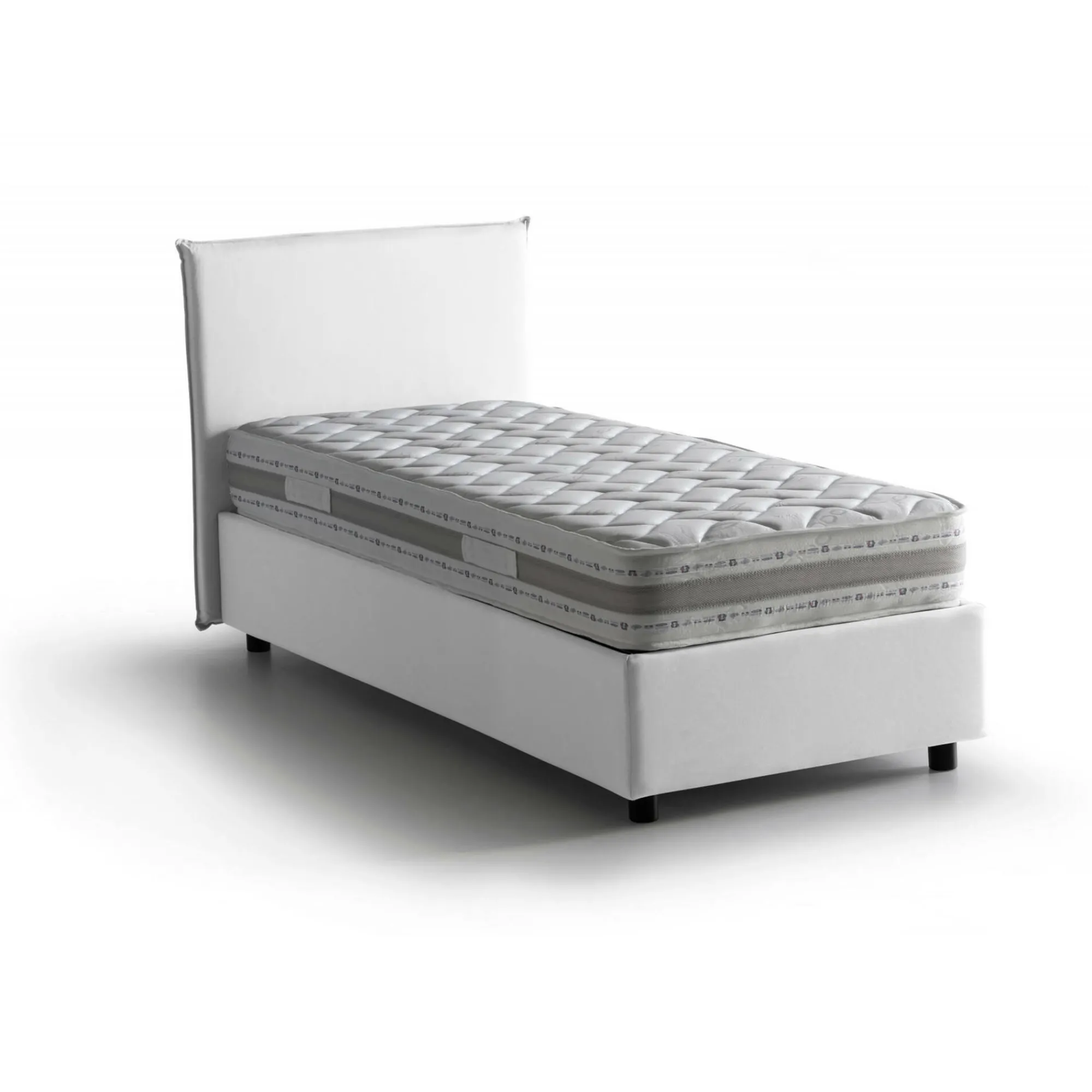 Letto singolo Boudicca, con materasso Cm 80x200 incluso,<Dmora Best Sale