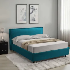 Letto singolo Brozolo, Con materasso Cm 80x190 incluso,<Dmora Store