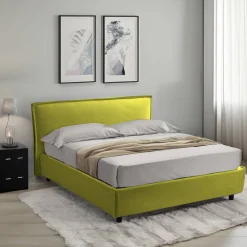 Letto singolo Brozolo, Con materasso Cm 80x190 incluso,<Dmora Best