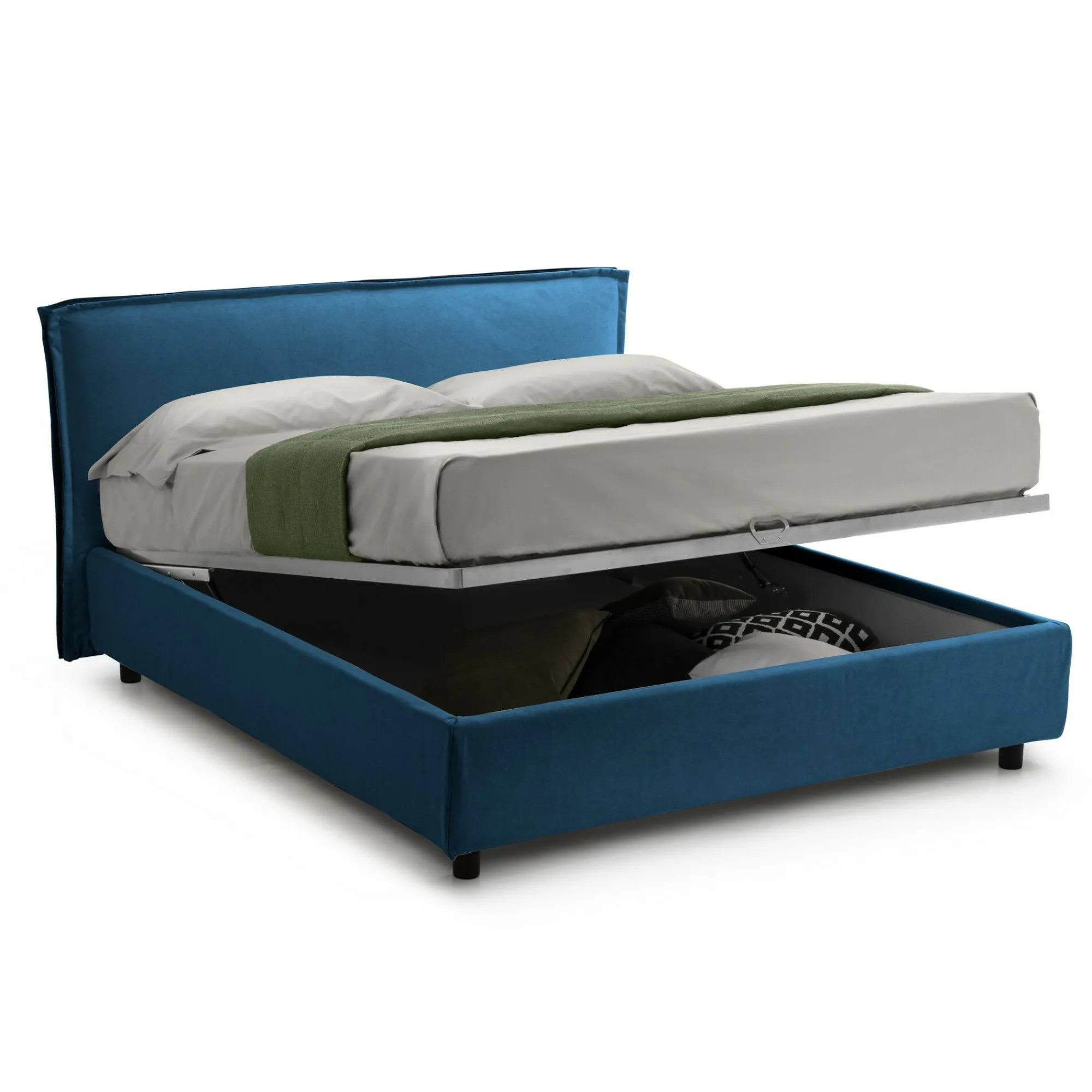 Letto singolo Brozolo, Con materasso Cm 80x190 incluso,<Dmora Discount