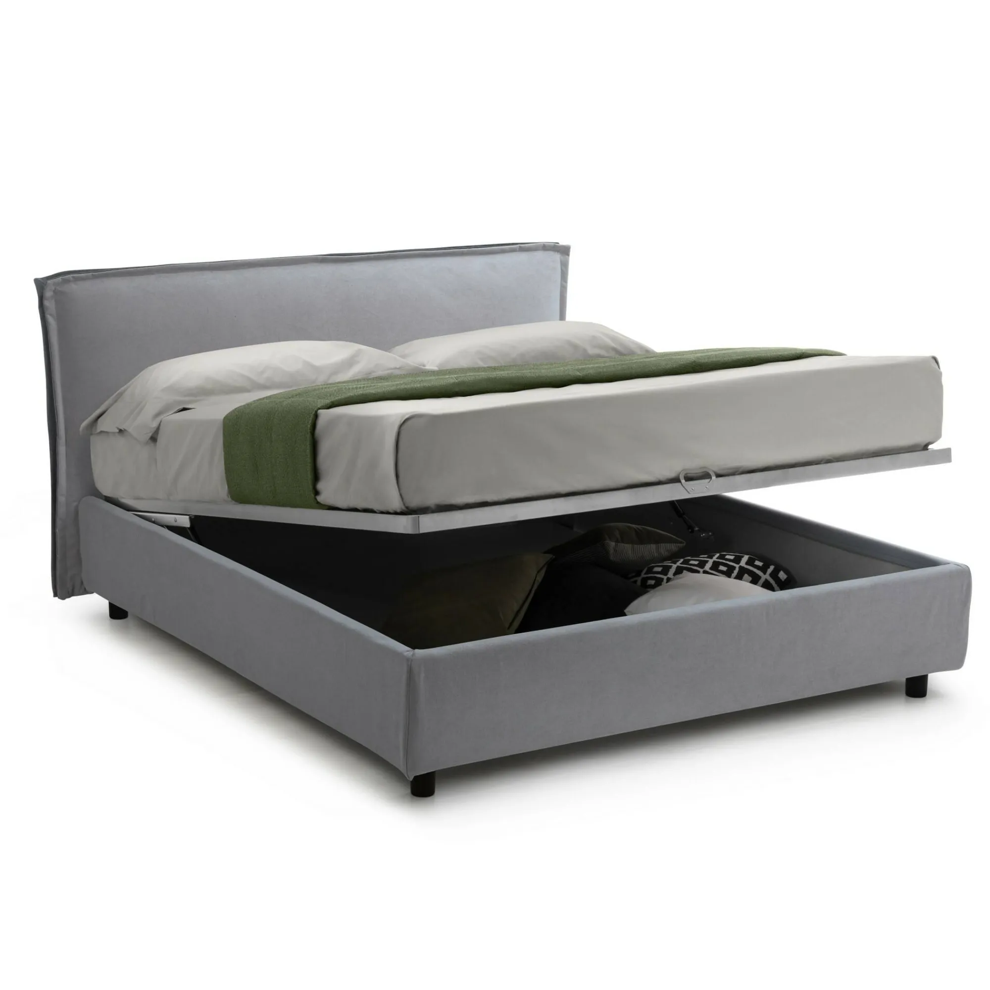Letto singolo Brusson, Adatto a materasso Cm 80x190,<Dmora Cheap