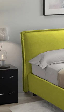 Letto singolo Brusson, Adatto a materasso Cm 80x190,<Dmora Flash Sale