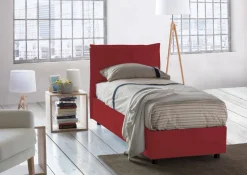 Letto singolo Dmangone, con materasso Cm 80x190 incluso,<Dmora Fashion