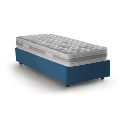 Letto singolo Dmeol, con materasso Cm 90x190 incluso,<Dmora Clearance