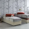 Letto singolo Dmorier, con materasso Cm 90x200 incluso,<Dmora Clearance
