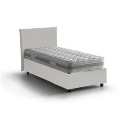 Letto singolo Domnitor, con materasso Cm 80x200 incluso,<Dmora Hot