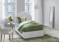 Letto singolo Egle, con materasso Cm 80x190 incluso,<Dmora Flash Sale