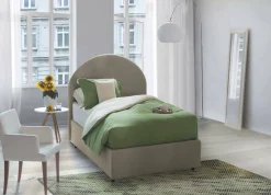 Letto singolo Egle, con materasso Cm 80x190 incluso,<Dmora Hot