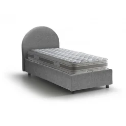 Letto singolo Egle, con materasso Cm 80x190 incluso,<Dmora Best