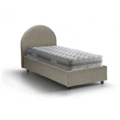 Letto singolo Egle, con materasso Cm 80x190 incluso,<Dmora Hot