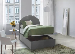 Letto singolo Egle, con materasso Cm 80x190 incluso,<Dmora Best