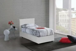 Letto singolo Grecale, adatto per materasso Cm 80x190,<Dmora Flash Sale