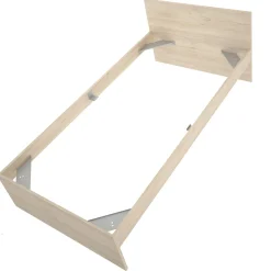 Letto singolo Haikui, 96x195 h67 cm,<Dmora Discount