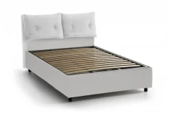 Letto singolo Ildegarda, adatto per materasso Cm 80x190,<Dmora Fashion