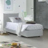 Letto singolo Ippolito, adatto per materasso Cm 80x190,<Dmora Fashion
