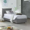 Letto singolo Ippolito, adatto per materasso Cm 80x190,<Dmora Flash Sale
