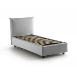 Letto singolo Ippolito, adatto per materasso Cm 80x190,<Dmora Fashion