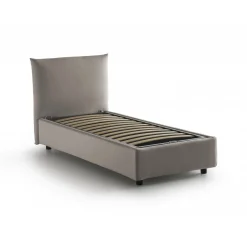 Letto singolo Ippolito, adatto per materasso Cm 80x190,<Dmora Best Sale
