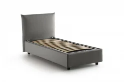 Letto singolo Ippolito, adatto per materasso Cm 80x190,<Dmora Flash Sale