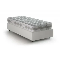 Letto singolo Nantine, con materasso Cm 90x190 incluso,<Dmora Discount