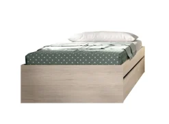 Letto singolo Neki, 96x195 h40 cm,<Dmora Fashion