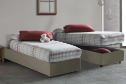 Letto singolo Richilde, con materasso Cm 90x200 incluso,<Dmora Flash Sale