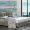 Letto singolo Sabazia, con materasso Cm 80x190 incluso,<Dmora Cheap