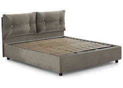 Letto singolo Sabazia, con materasso Cm 80x190 incluso,<Dmora Cheap