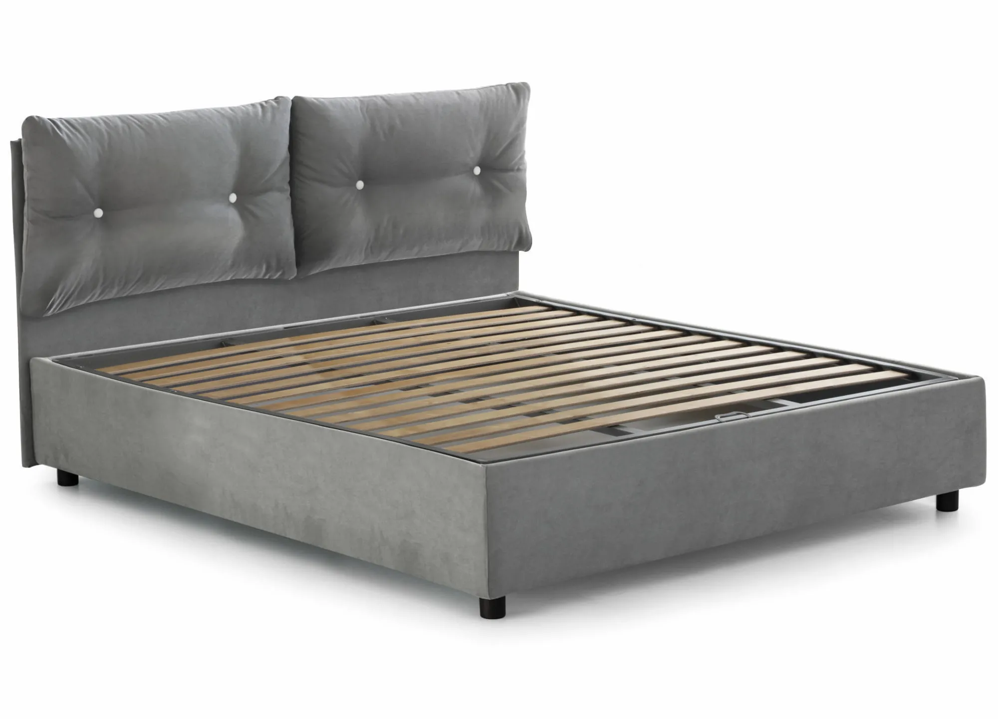 Letto singolo Sabazia, con materasso Cm 80x190 incluso,<Dmora Store