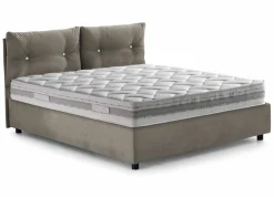 Letto singolo Sabazia, con materasso Cm 80x190 incluso,<Dmora Cheap