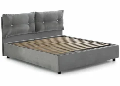 Letto singolo Sabazia, con materasso Cm 80x190 incluso,<Dmora Store