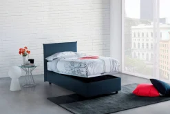 Letto singolo Shana, adatto per materasso Cm 80x200,<Dmora Hot