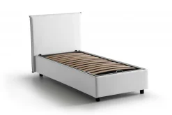 Letto singolo Shana, adatto per materasso Cm 80x200,<Dmora New