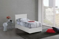 Letto singolo UmmHakim, adatto per materasso Cm 90x190,<Dmora Best Sale