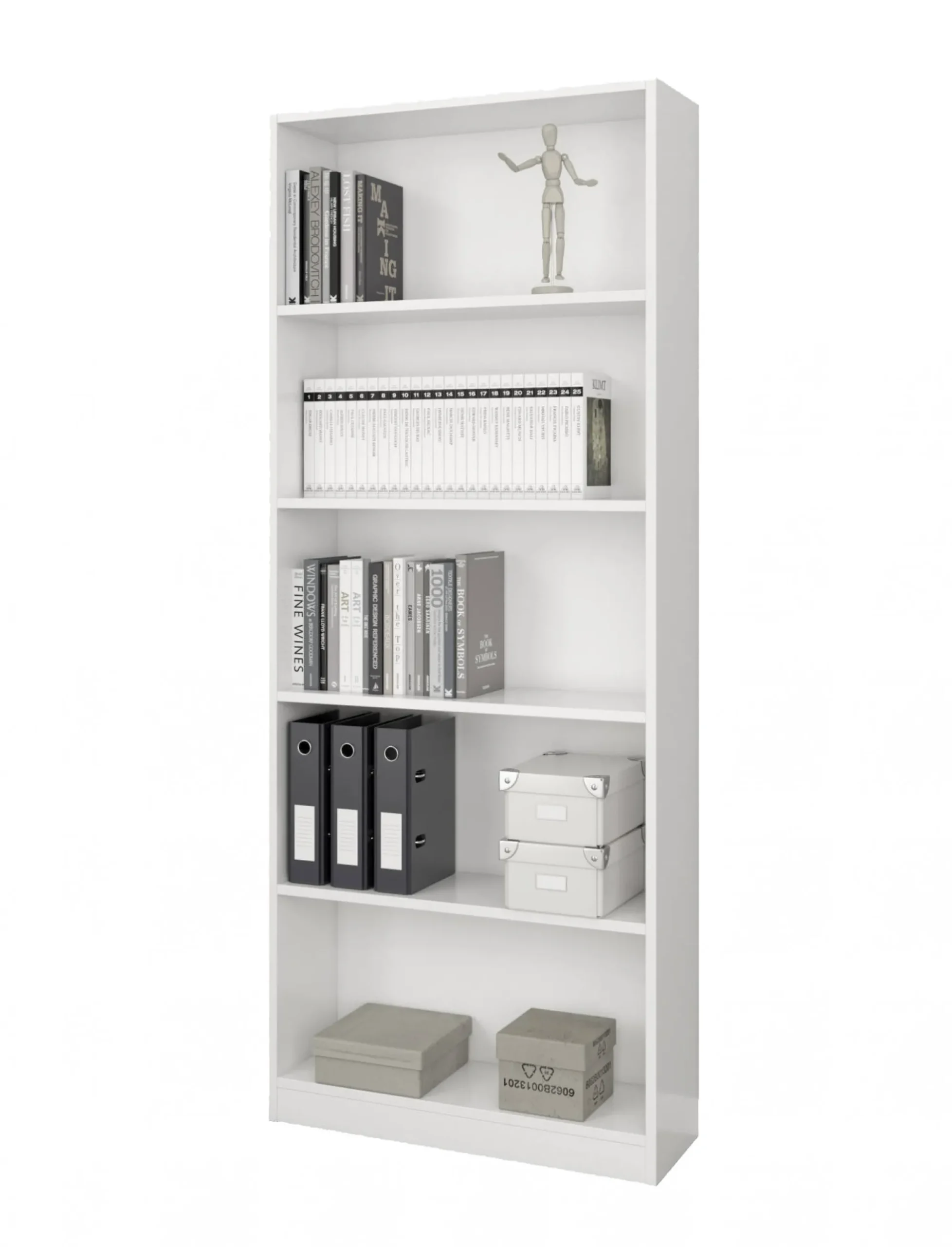 Libreria Abla, 80x28h201 cm,<Dmora Sale