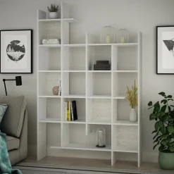Libreria Achela, 122x26h188 cm,<Dmora Cheap