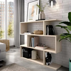 Libreria Acsidol, 110x25h96 cm,<Dmora Shop
