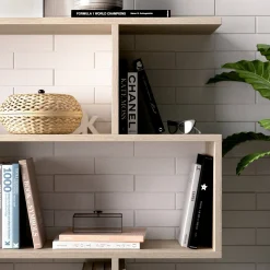 Libreria Acsidol, 110x25h96 cm,<Dmora Shop