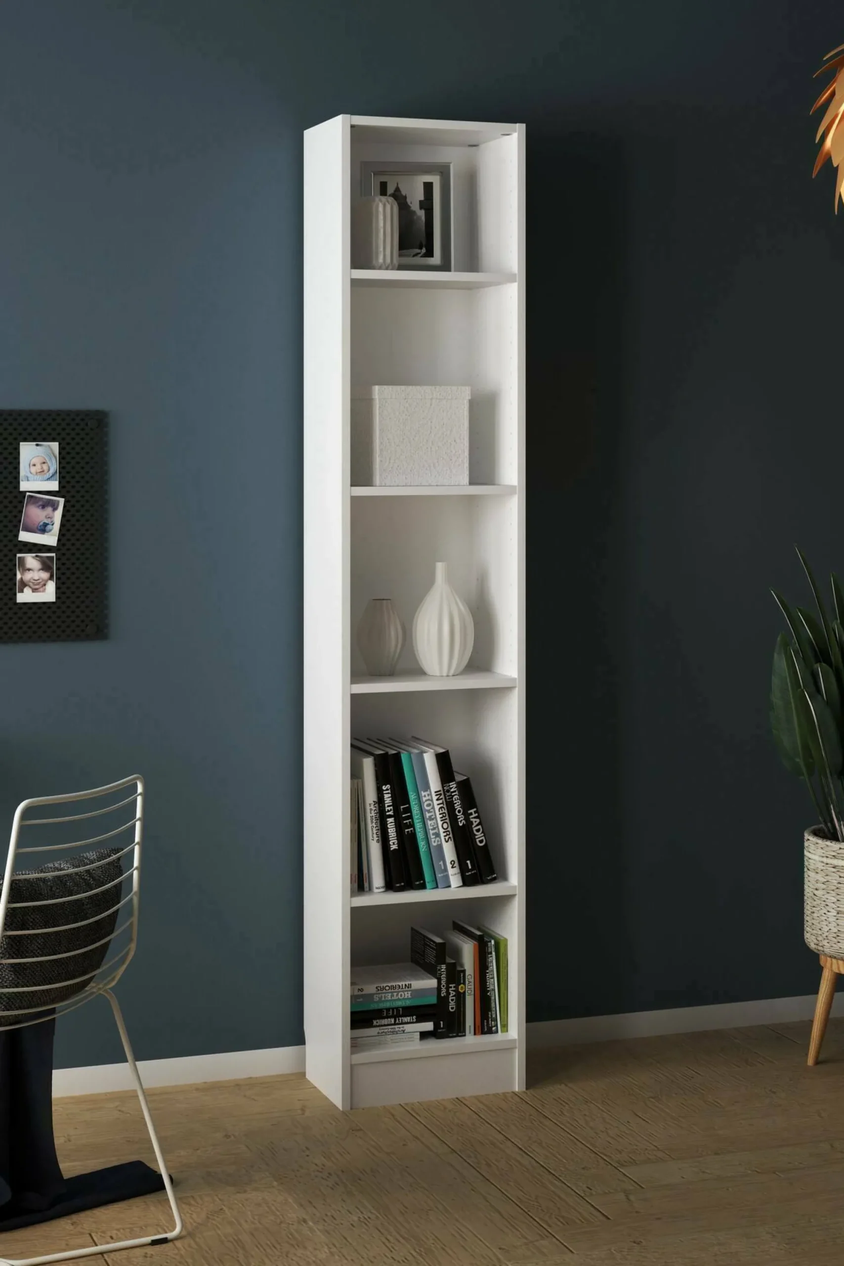 Libreria Albregio, 41x27 h203 cm,<Dmora Store