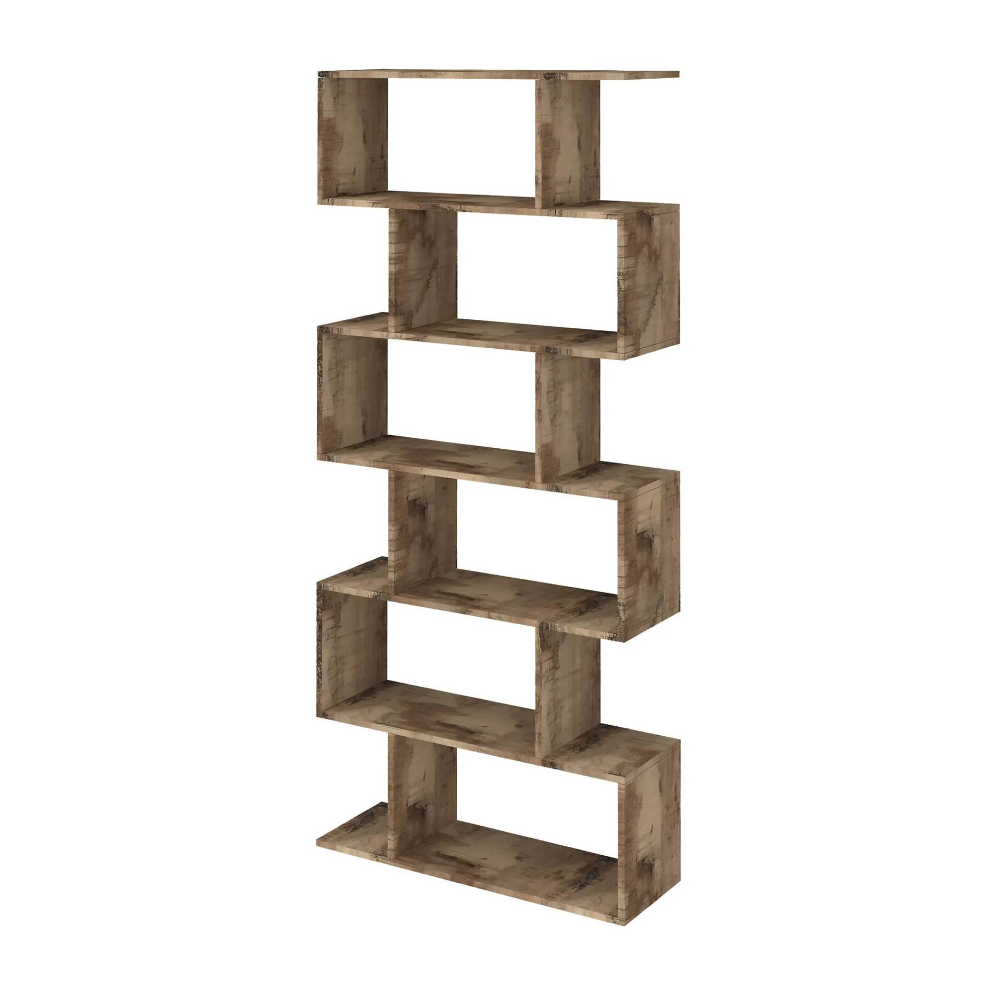 Libreria Alowha, cm 80x25h192,<Dmora Outlet