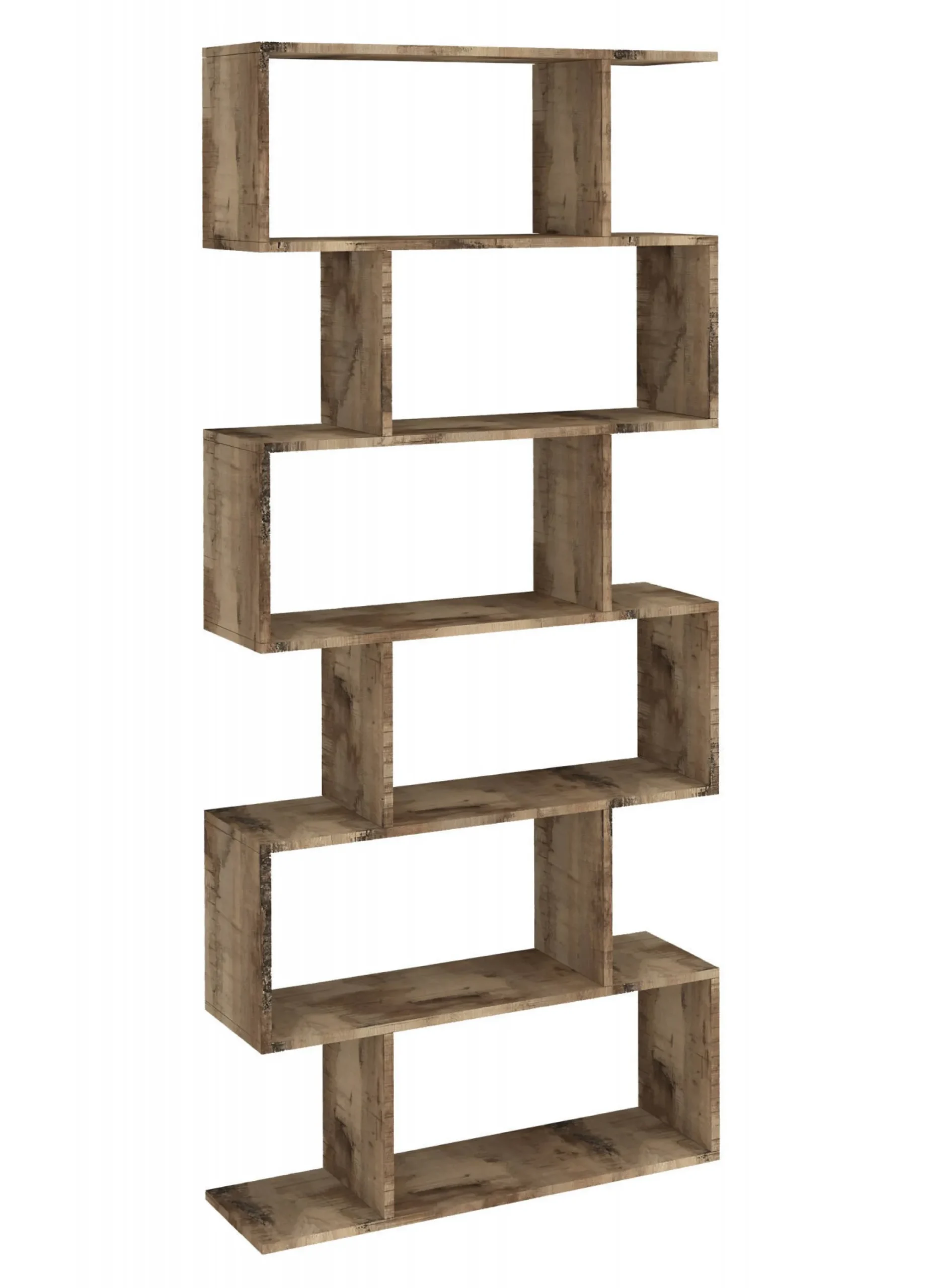 Libreria Alowha, cm 80x25h192,<Dmora Outlet
