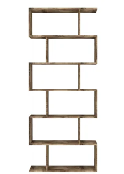 Libreria Alowha, cm 80x25h192,<Dmora Outlet