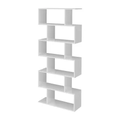 Libreria Alowha, cm 80x25h192,<Dmora Cheap
