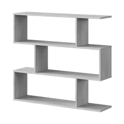 Libreria Amerigo, 110x24h97 cm, Grigio<Dmora Fashion
