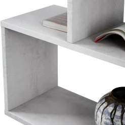 Libreria Amerigo, 110x24h97 cm, Grigio<Dmora Fashion